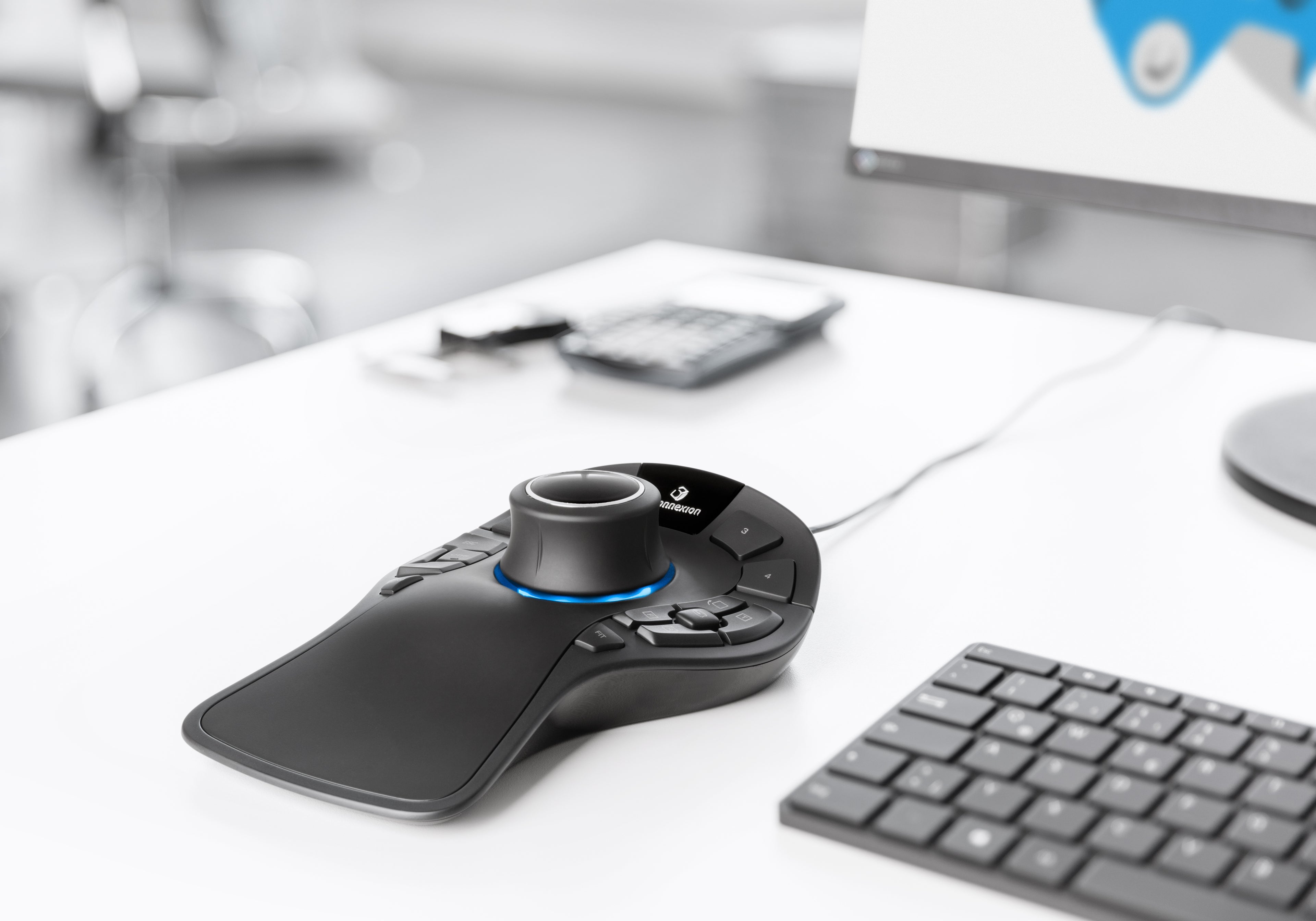 3Dconnexion SpaceMouse® Pro Wired Mouse For 3D Designs Professionals