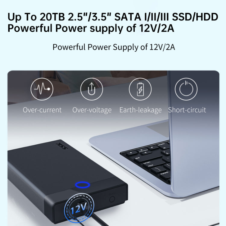 SSK HE-G3001 External Hard Drive Enclosure