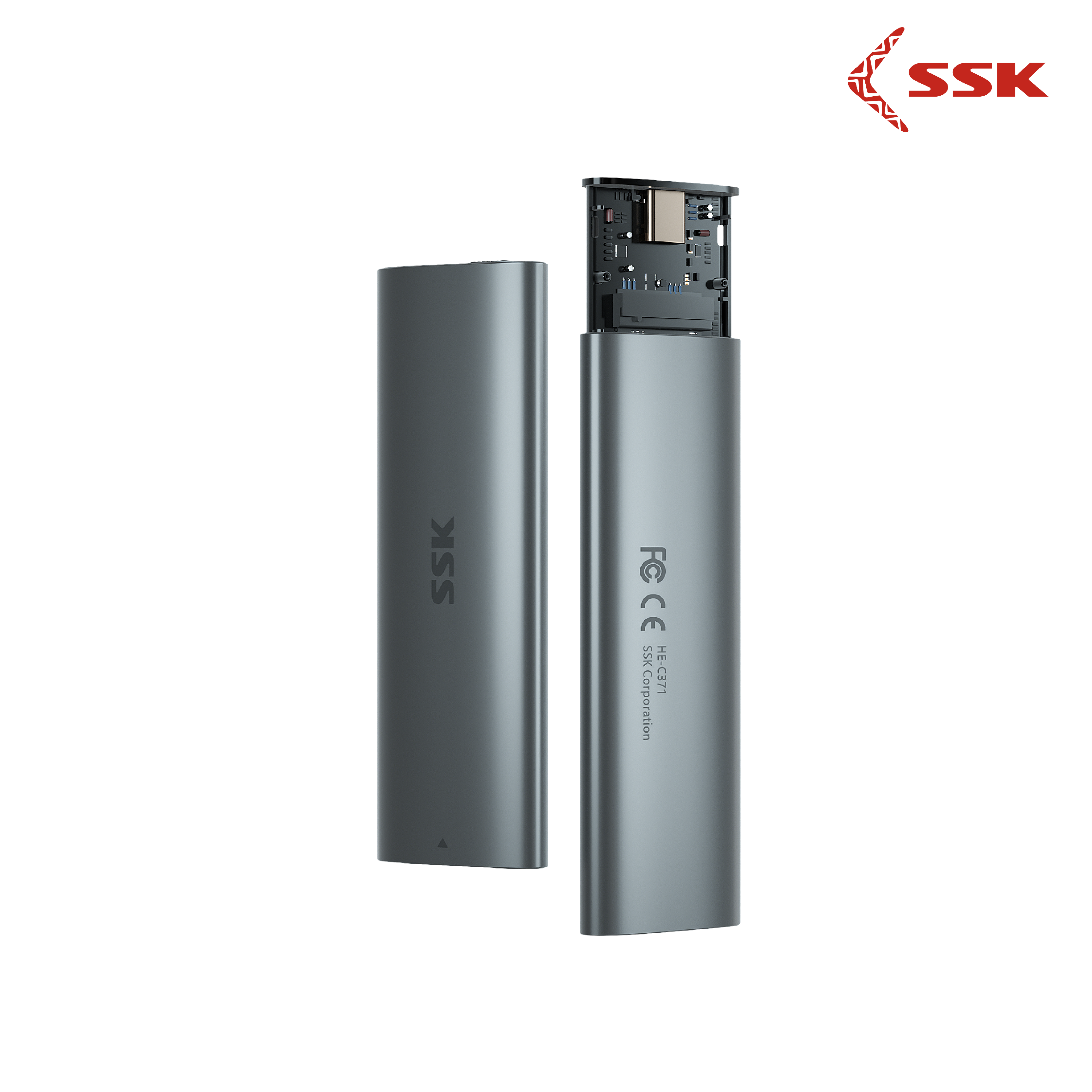 SSK HE-C371 M.2 SSD Enclosure