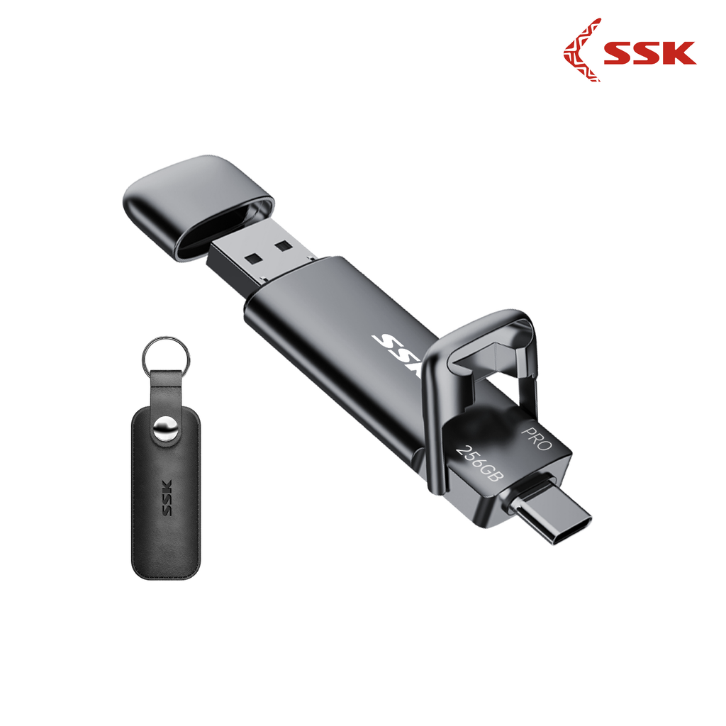 SSK SD301 Pro Dual USB Flash Drive