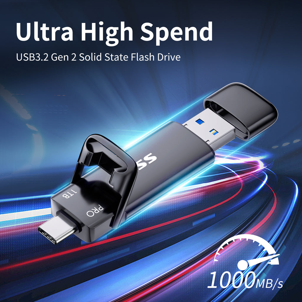 SSK SD301 Pro Dual USB Flash Drive