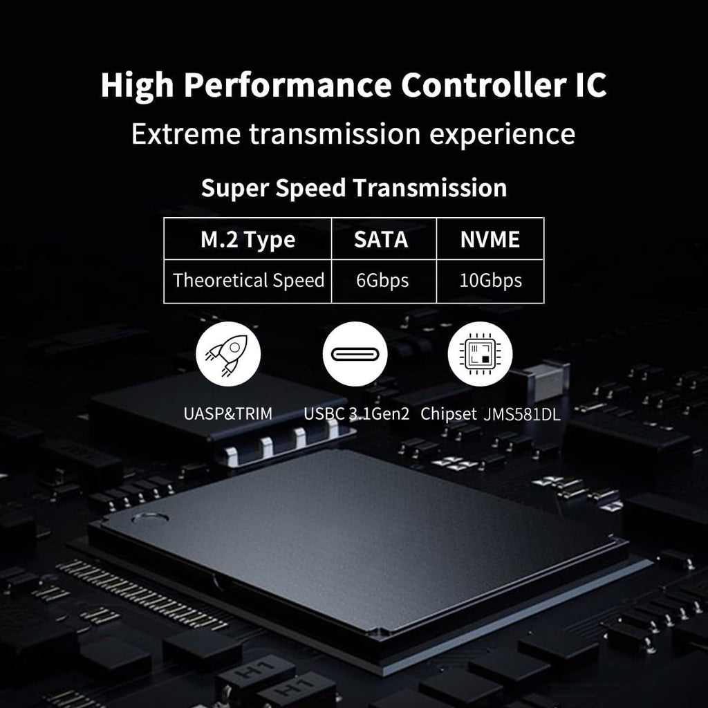 SSK HE-C371 M.2 SSD Enclosure