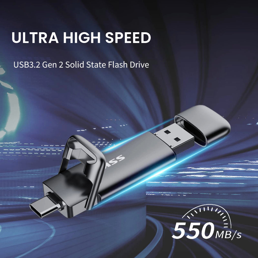 SSK SD301 Dual USB Flash Drive