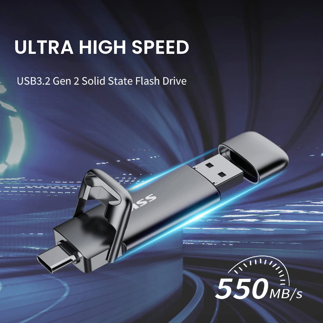 SSK SD301 Dual USB Flash Drive