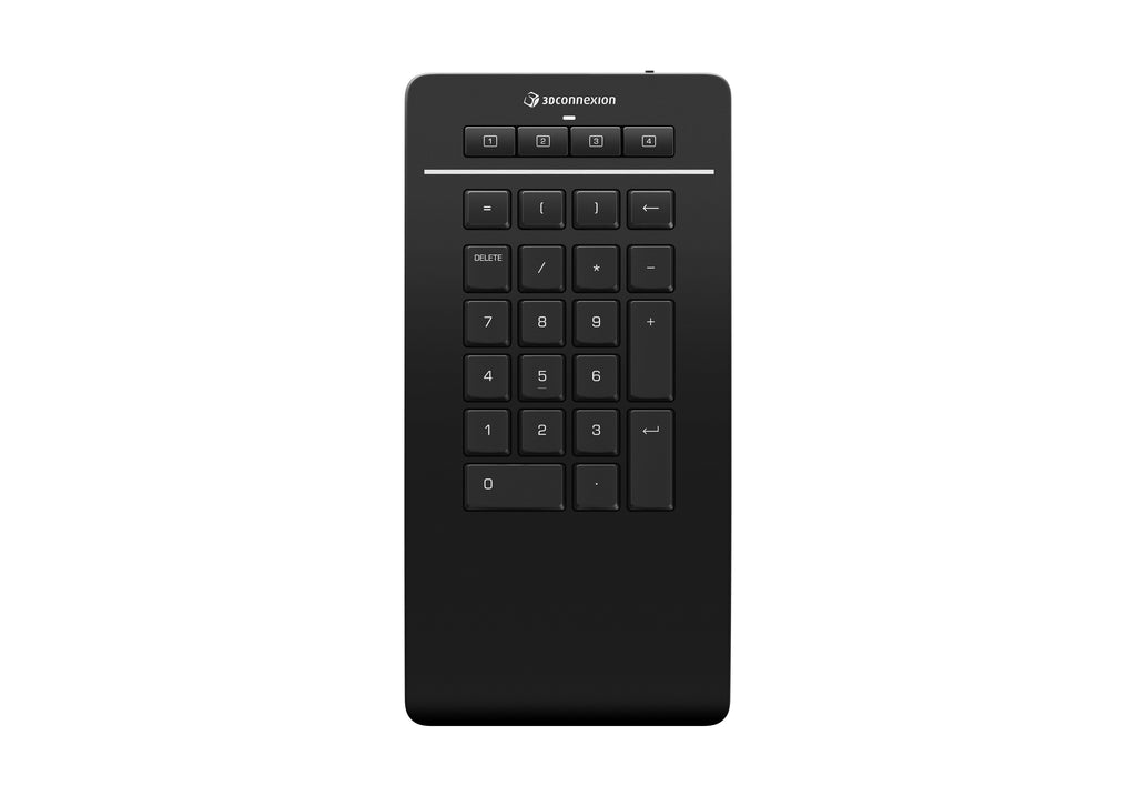 3Dconnexion Numpad Pro Wireless Connection With Full-Sized Palm Rest (standalone)