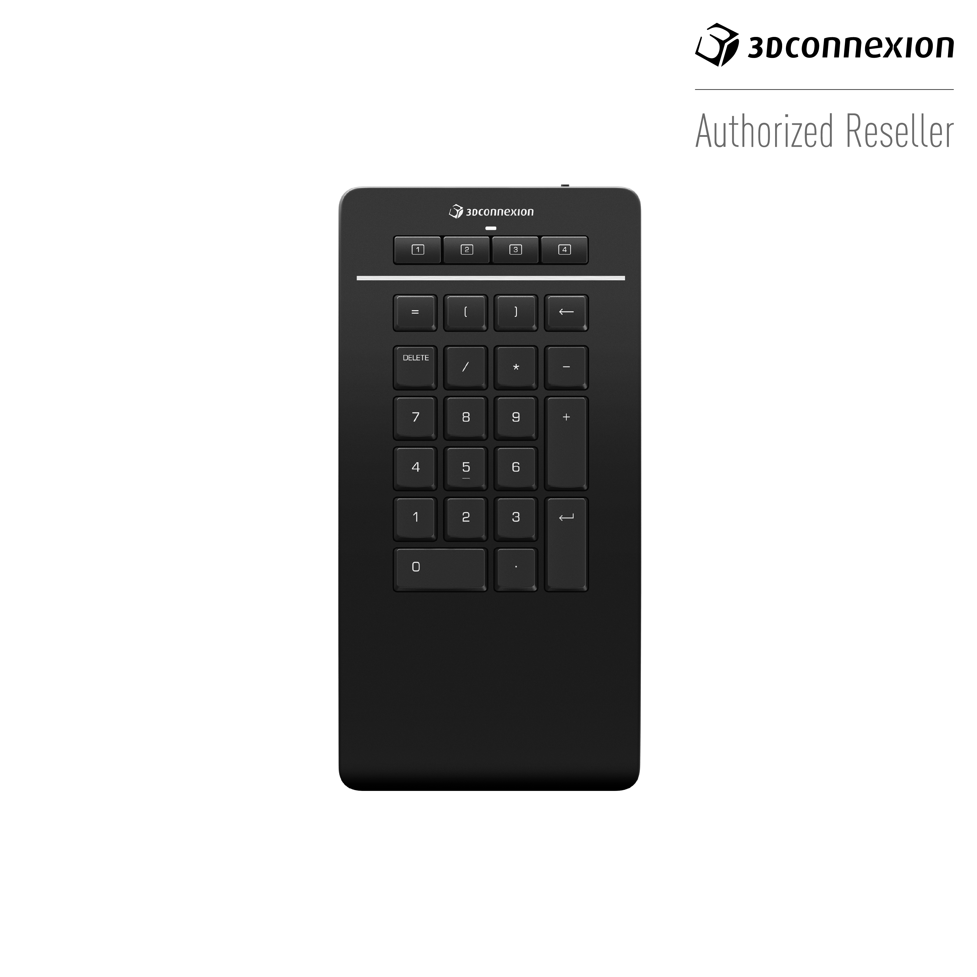 3Dconnexion Numpad Pro Wireless Connection With Full-Sized Palm Rest (standalone)