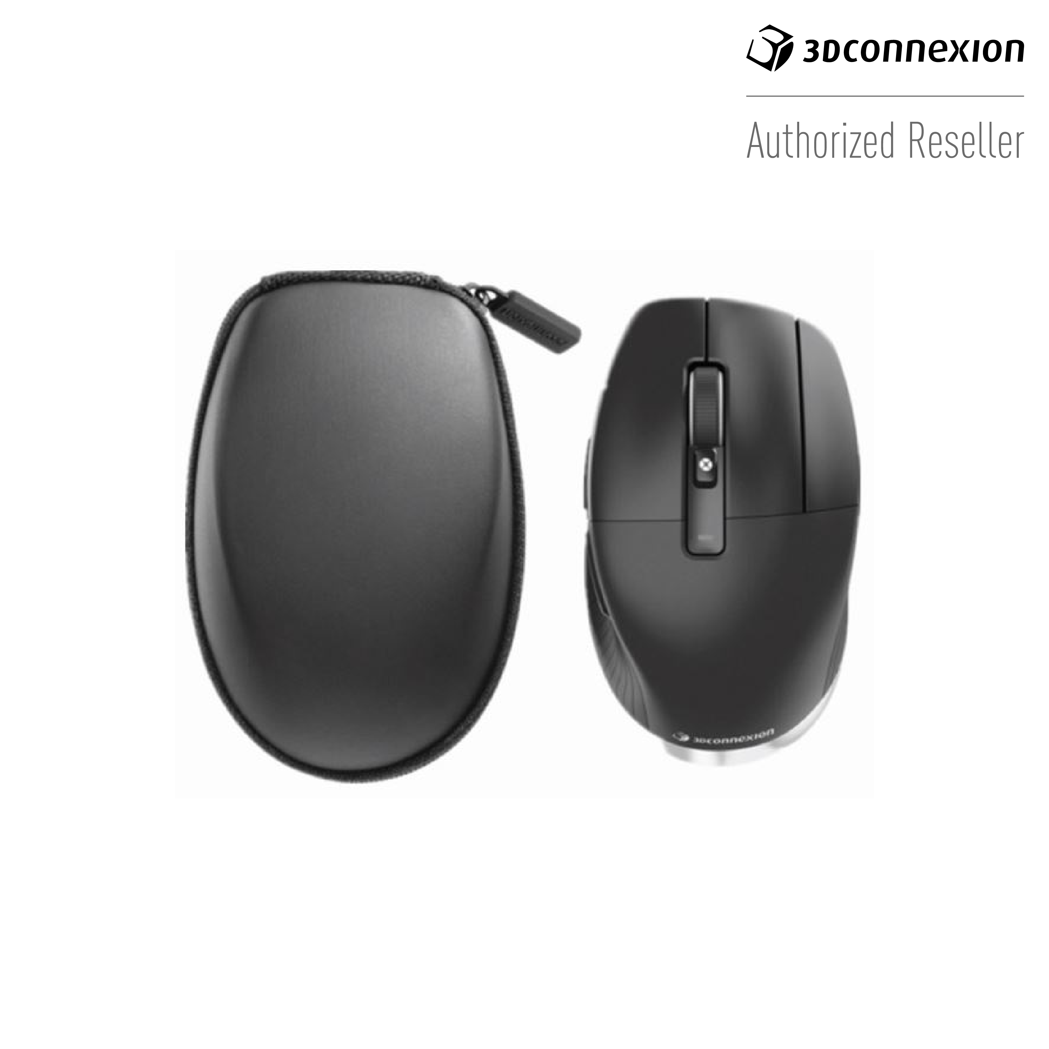 3Dconnexion CadMouse Pro Wireless Full-Sized Ergonomic Mouse For CAD Professionals
