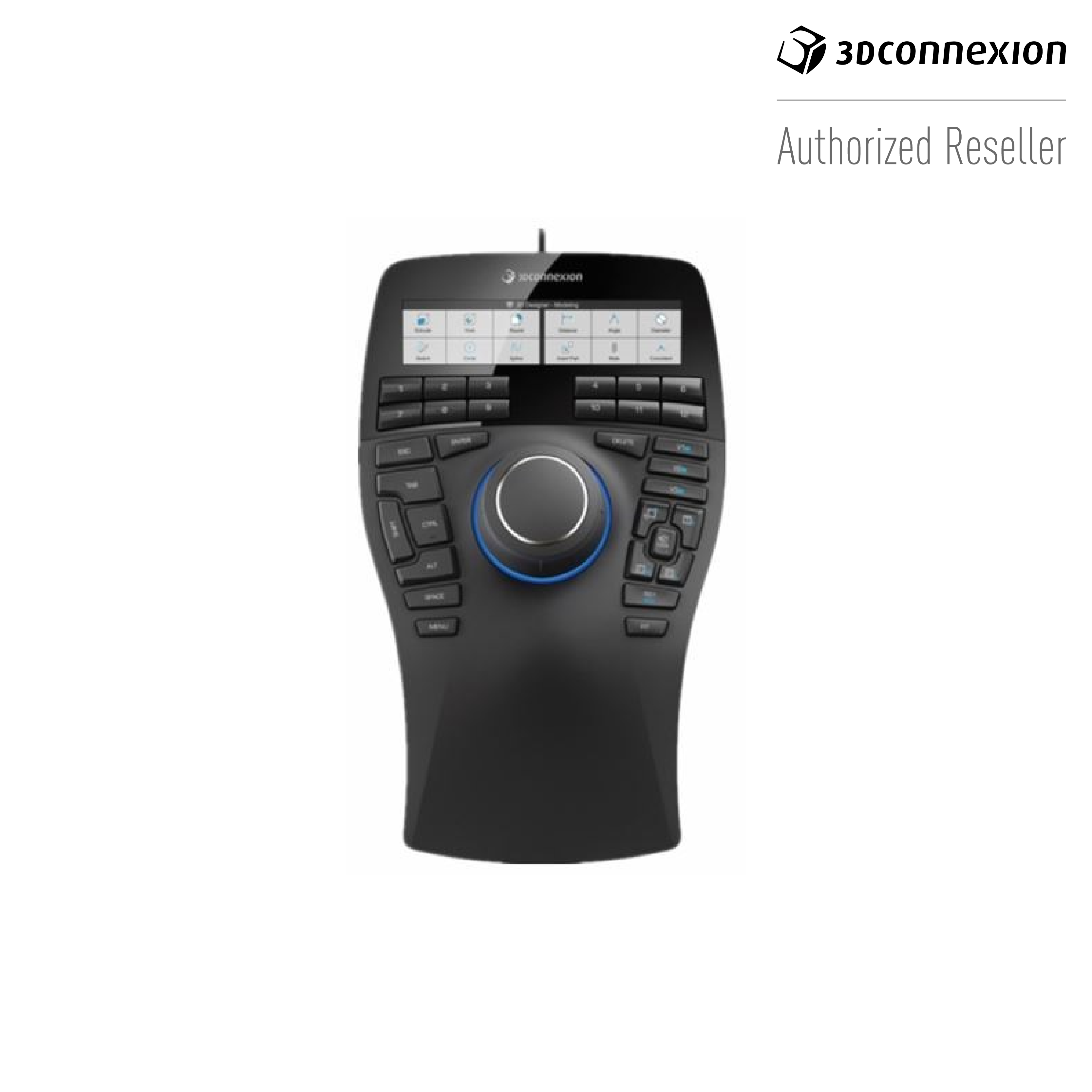 3Dconnexion SpaceMouse® Enterprise Ergonomic Mouse For CAD Professionals