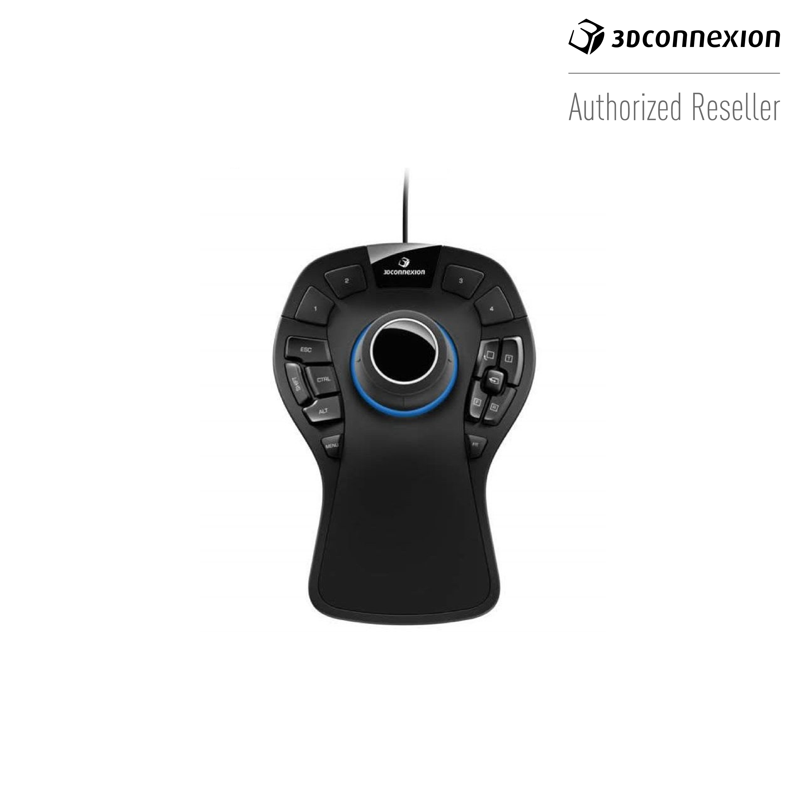 3Dconnexion SpaceMouse® Pro Wired Mouse For 3D Designs Professionals
