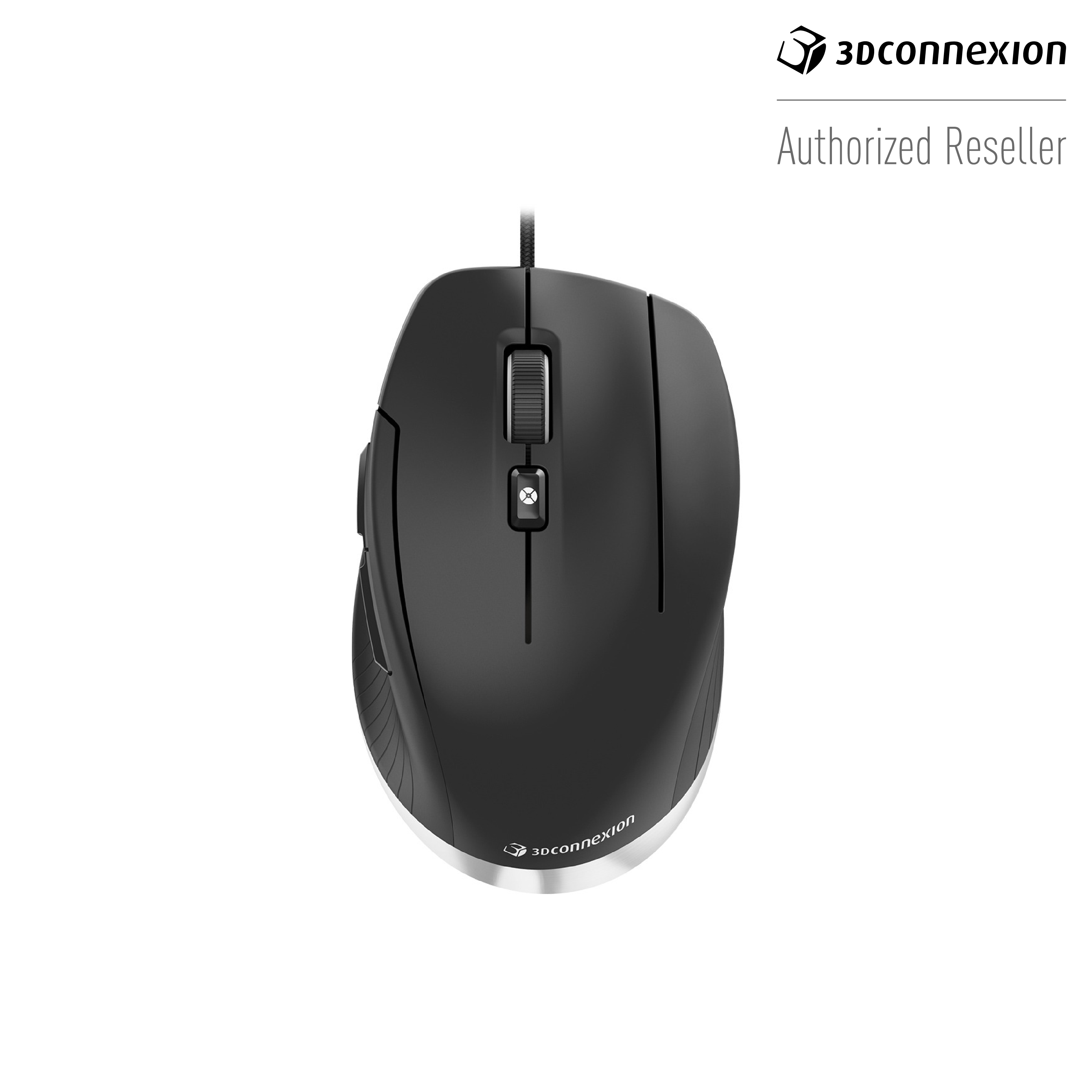 3Dconnexion CadMouse Compact Wired Ergonomic Mouse For CAD Professionals