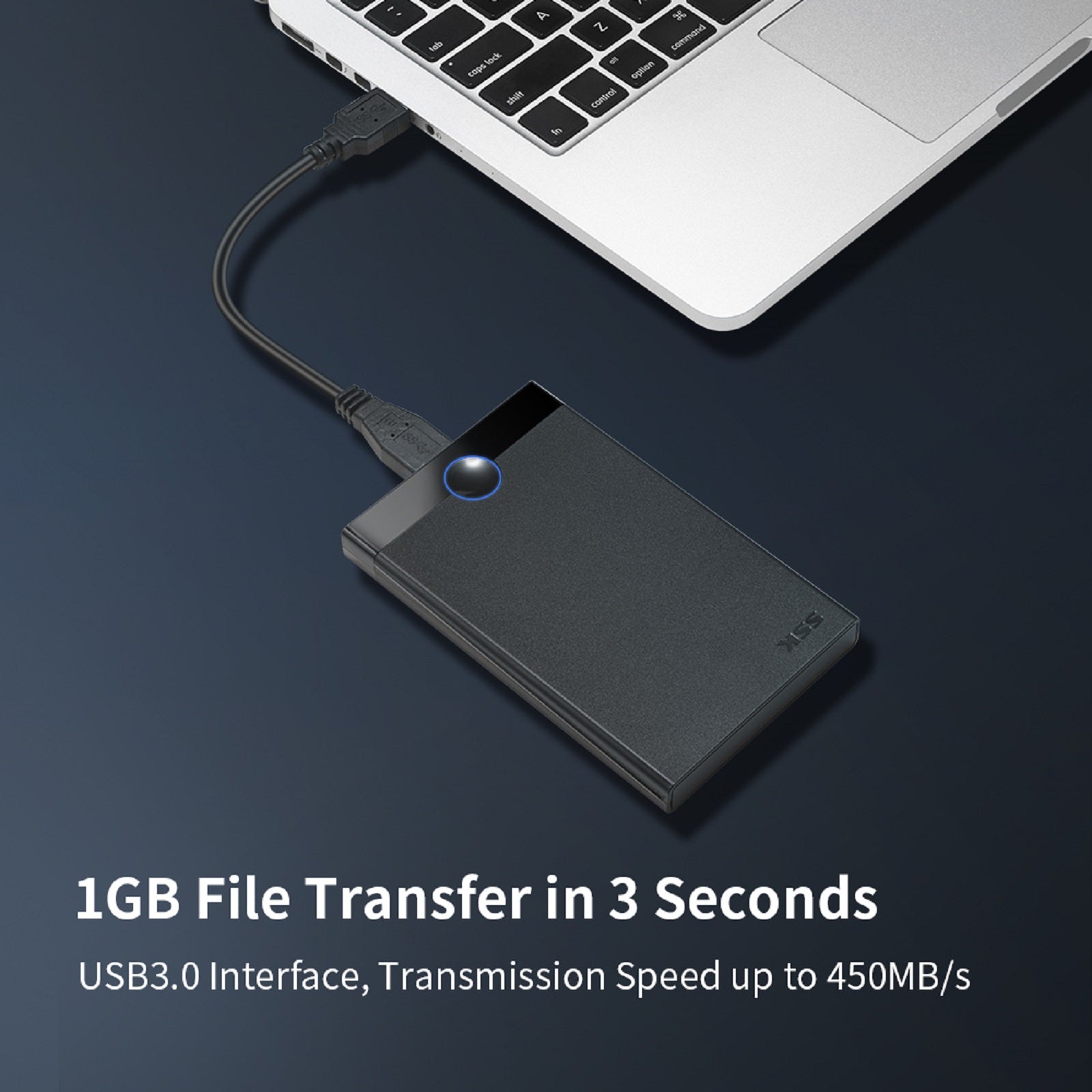 SSK SHE090 2.5 Inch SATA HDD SSD Case