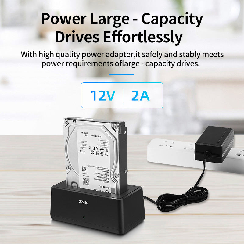SSK DK102 HDD Docking Station