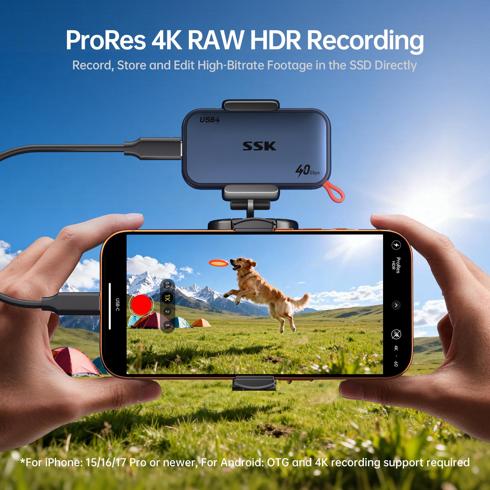 SSK SD800 Portable External SSD