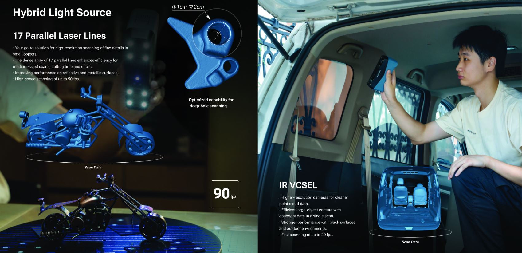Einstar 2 Wireless All-In-One 3D Scanner