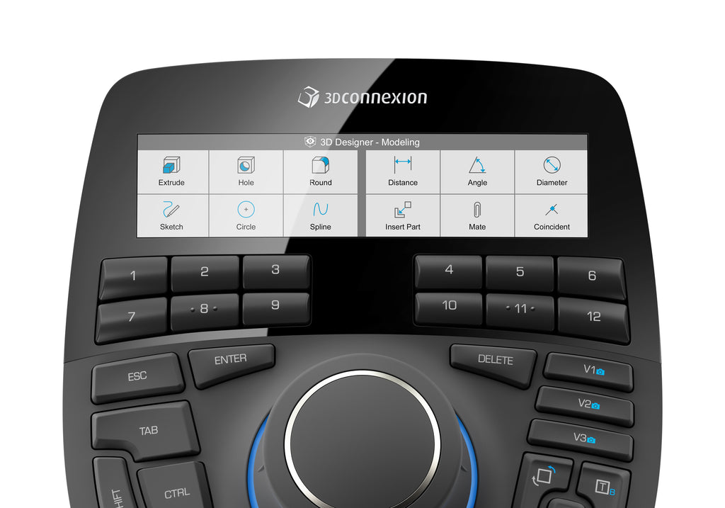 3Dconnexion SpaceMouse® Enterprise Ergonomic Mouse For CAD Professionals