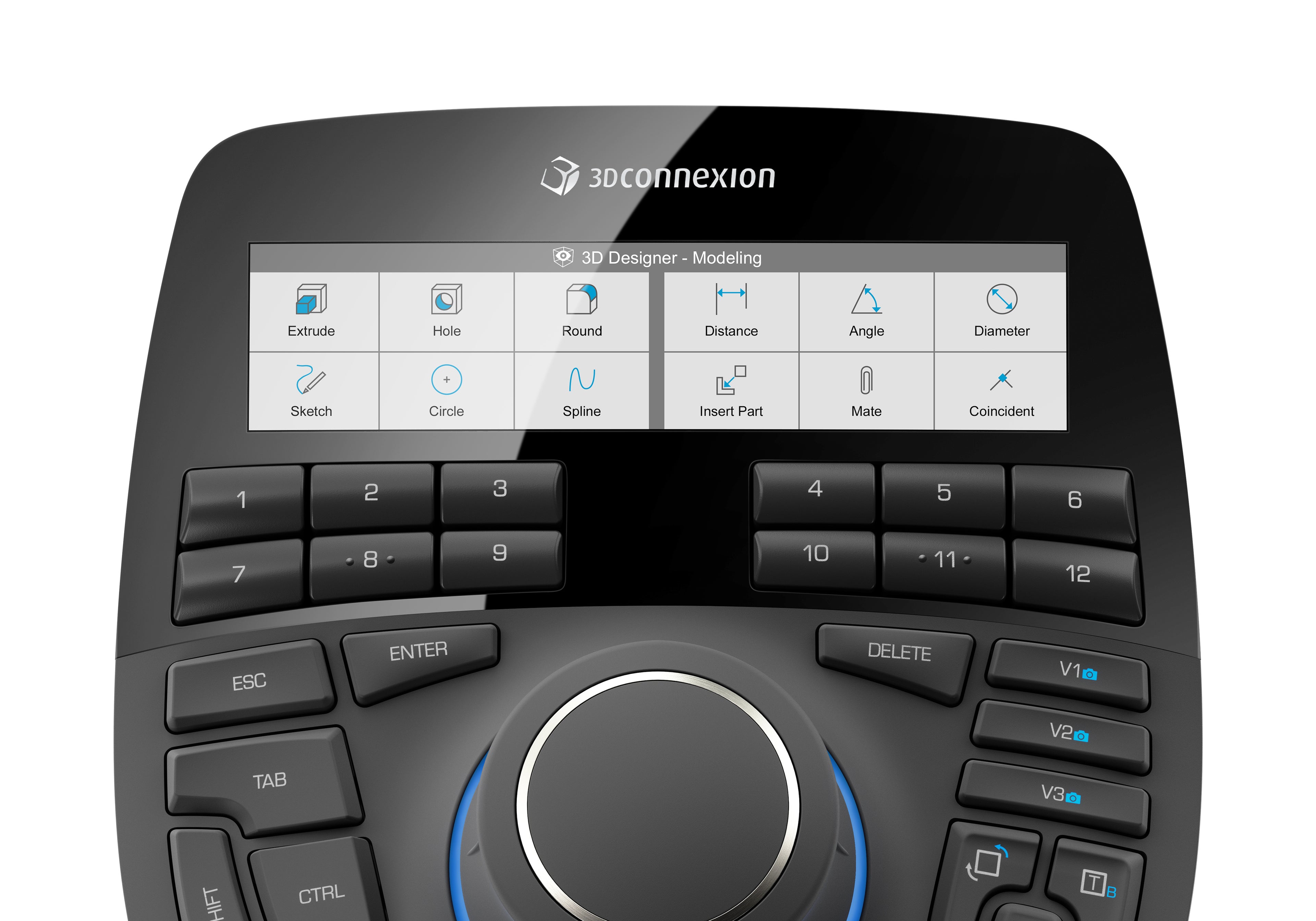 3Dconnexion SpaceMouse® Enterprise Ergonomic Mouse For CAD Professionals
