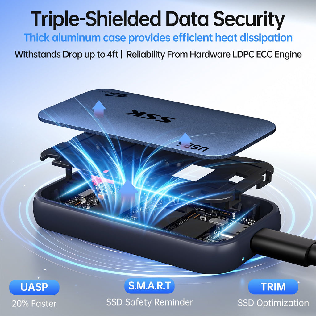 SSK SD800 Portable External SSD