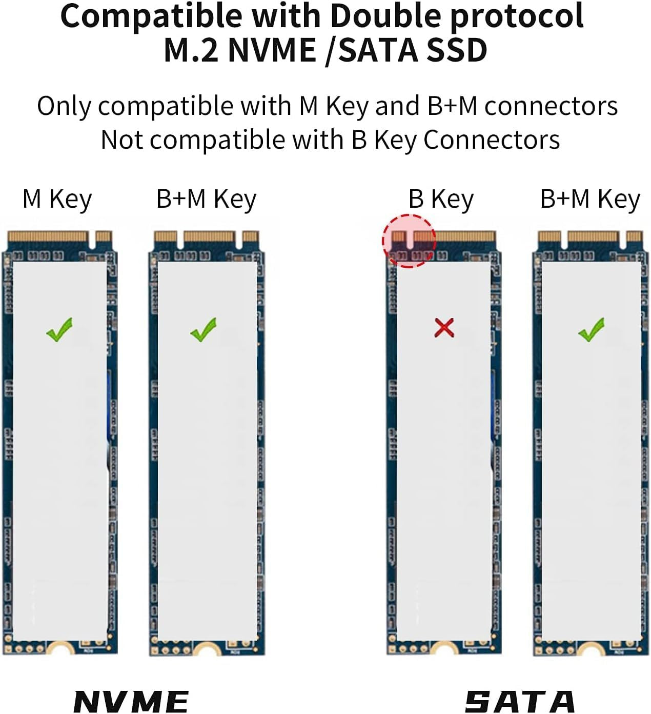 SSK HE-C371 M.2 SSD Enclosure
