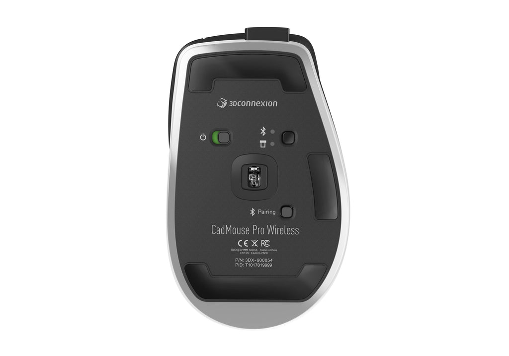 3Dconnexion CadMouse Pro Wireless Full-Sized Ergonomic Mouse For CAD Professionals