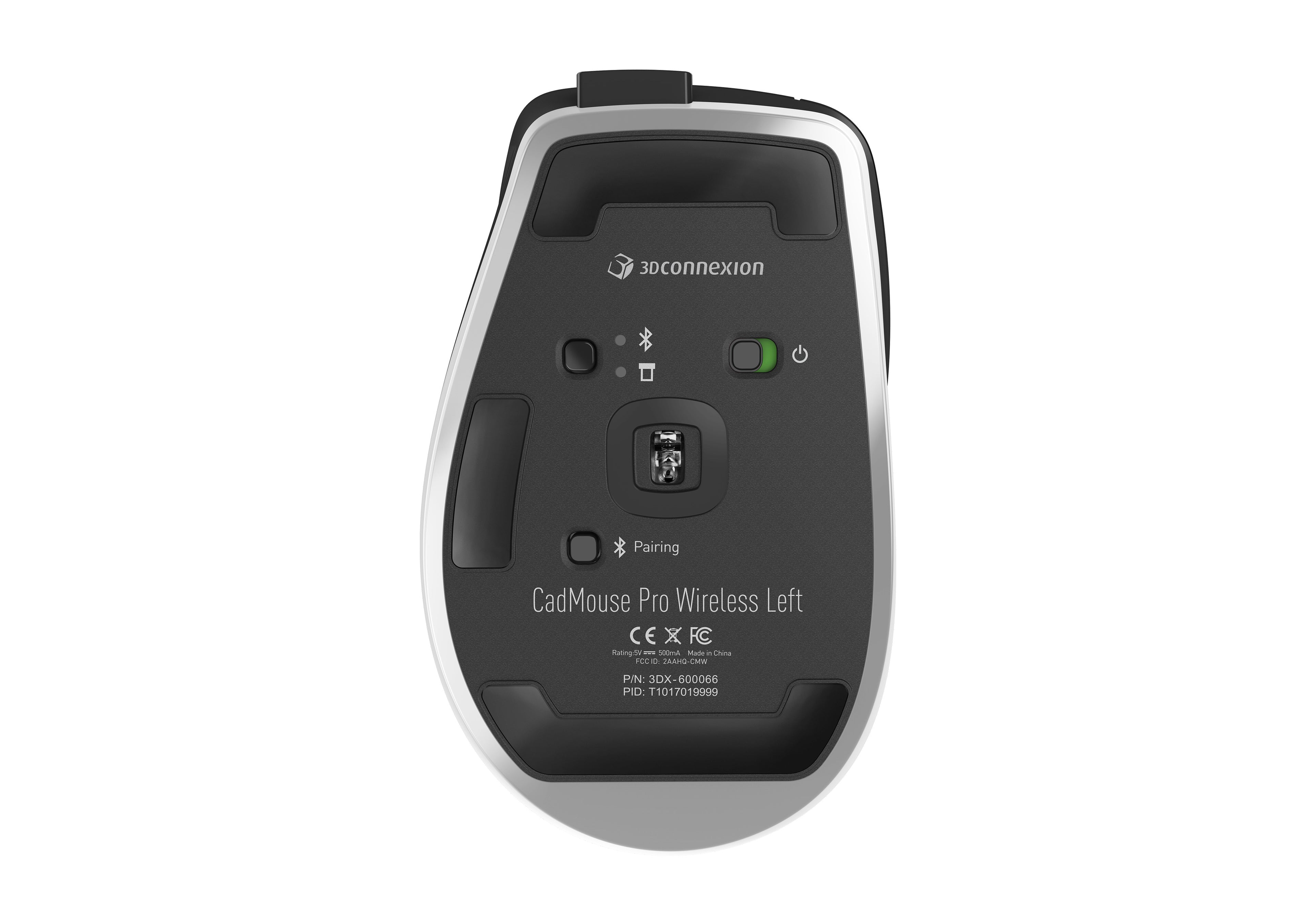 3Dconnexion CadMouse Pro Wireless Left Mouse With Micro USB Cable