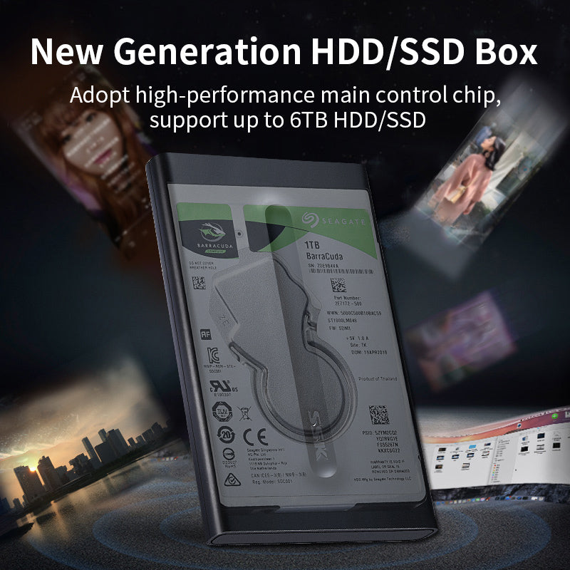 SSK SHE099 Pro 2.5 Inch USB HDD Case