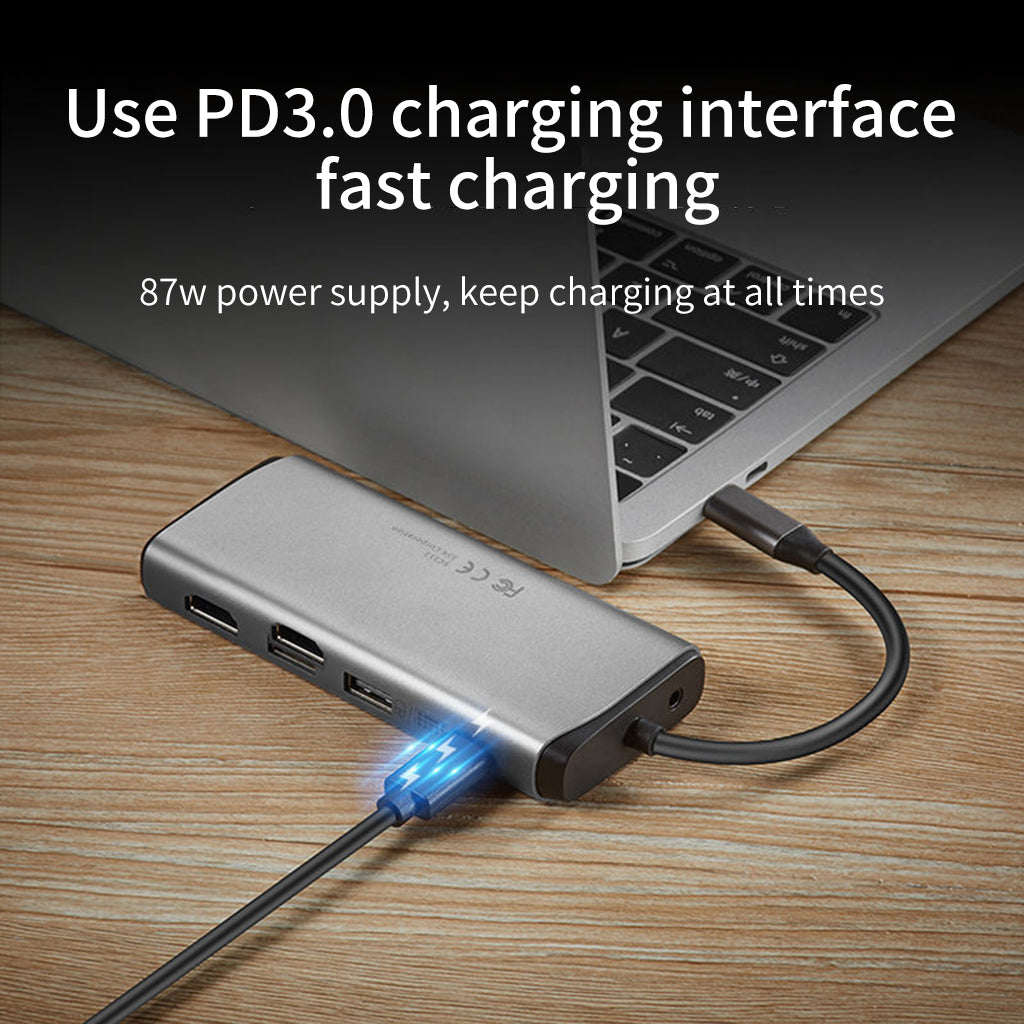 SSK SC108 5-In-1 USB-C Hub Multiport Adapter