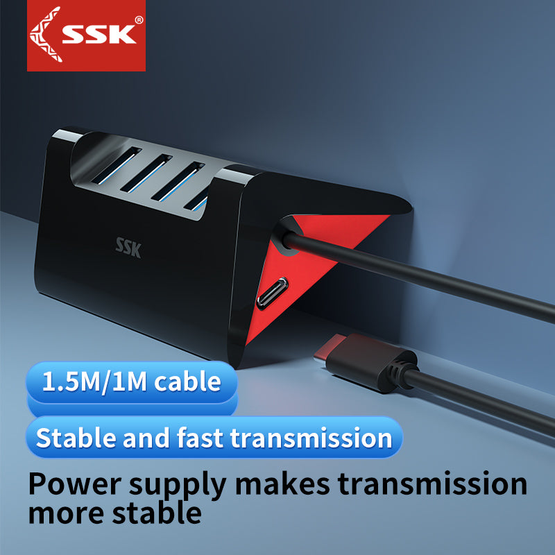 SSK SHU835 USB 3.0 Multi-Port Hub