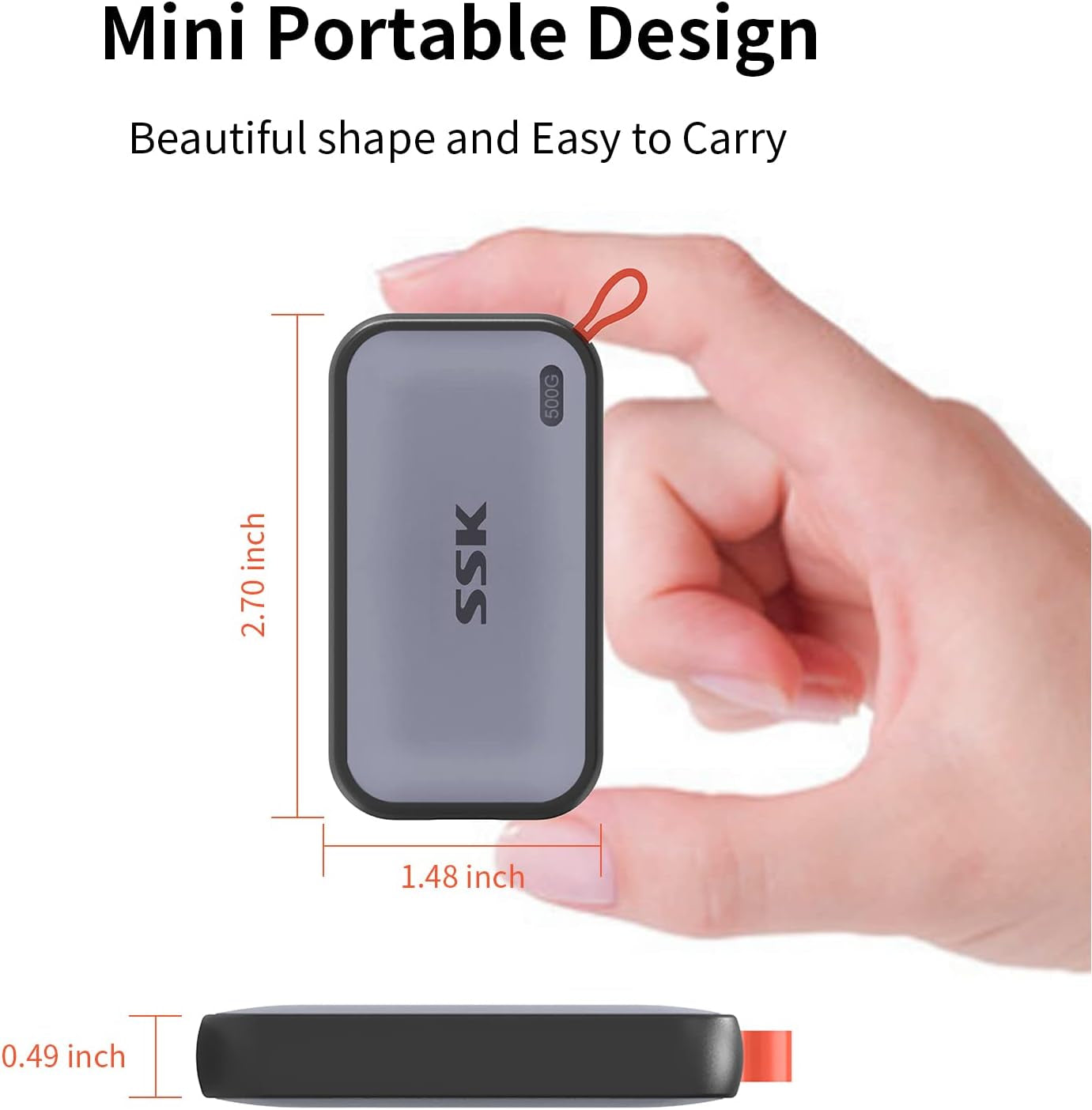 SSK SD500 Portable External SSD