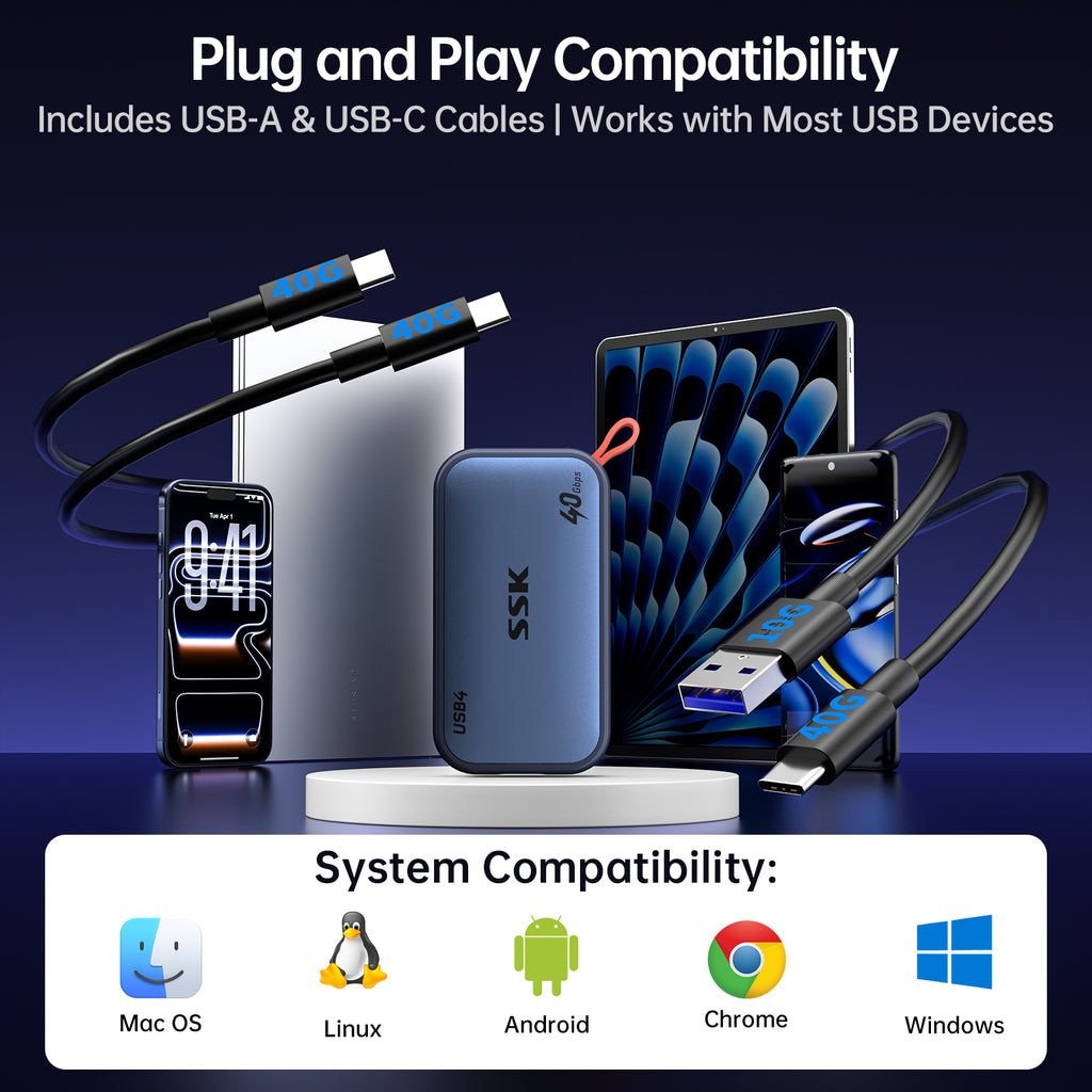 SSK SD800 Portable External SSD
