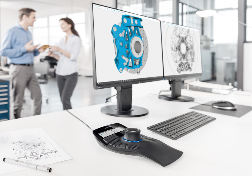3Dconnexion SpaceMouse® Enterprise Ergonomic Mouse For CAD Professionals
