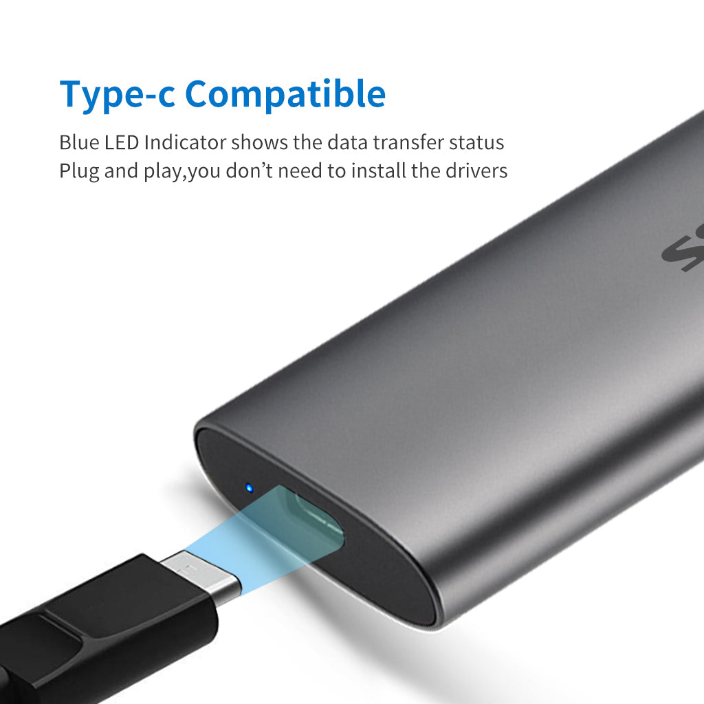 SSK HE-C327 M.2 NVME SSD Enclosure
