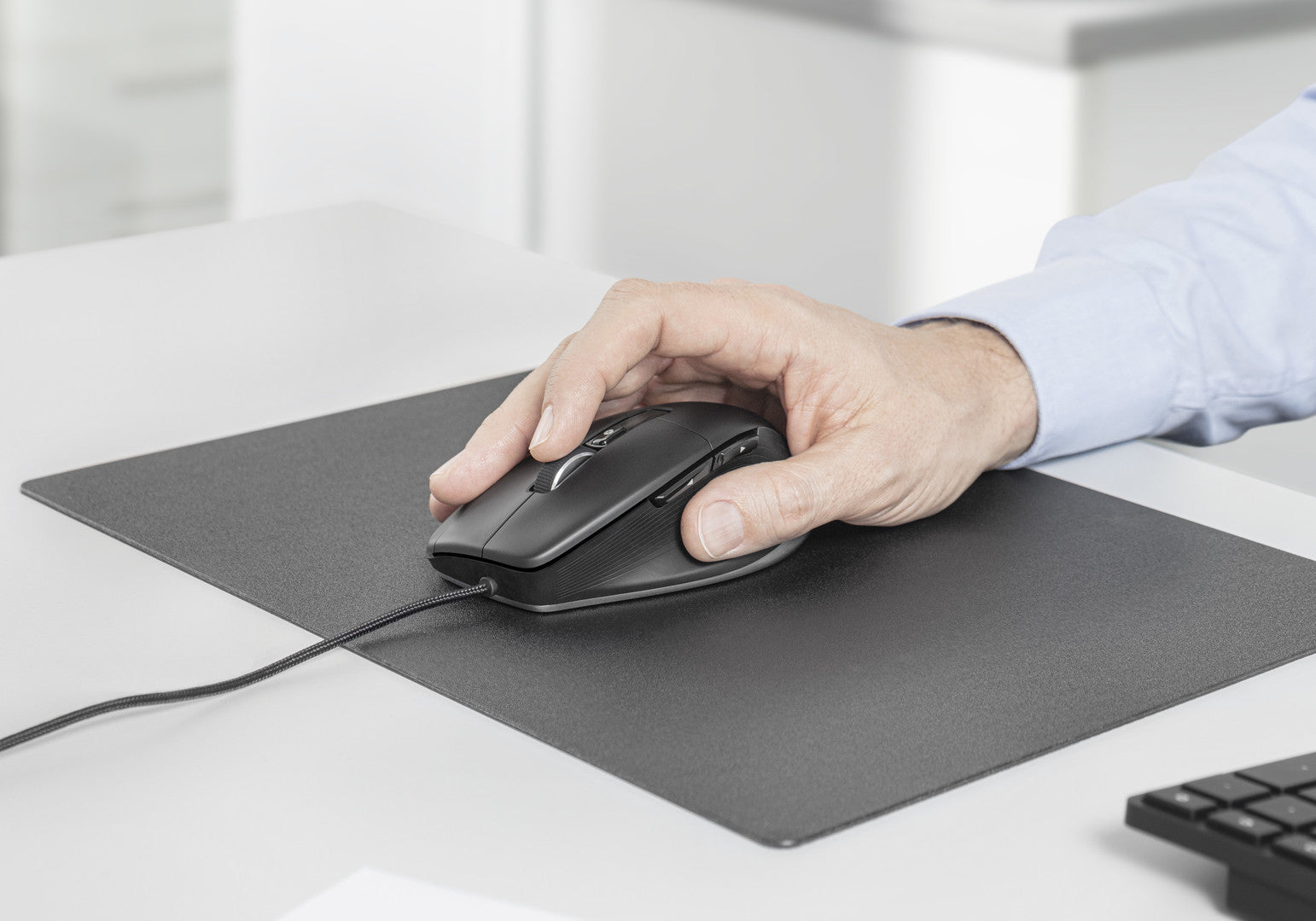3Dconnexion CadMouse Pro Full-Sized Wired Mouse For Professionals