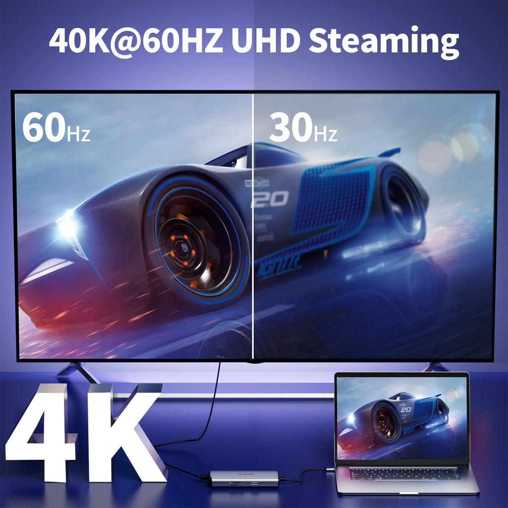 SSK SC207 10-In-1 USB-C Hub Multiport Adapter