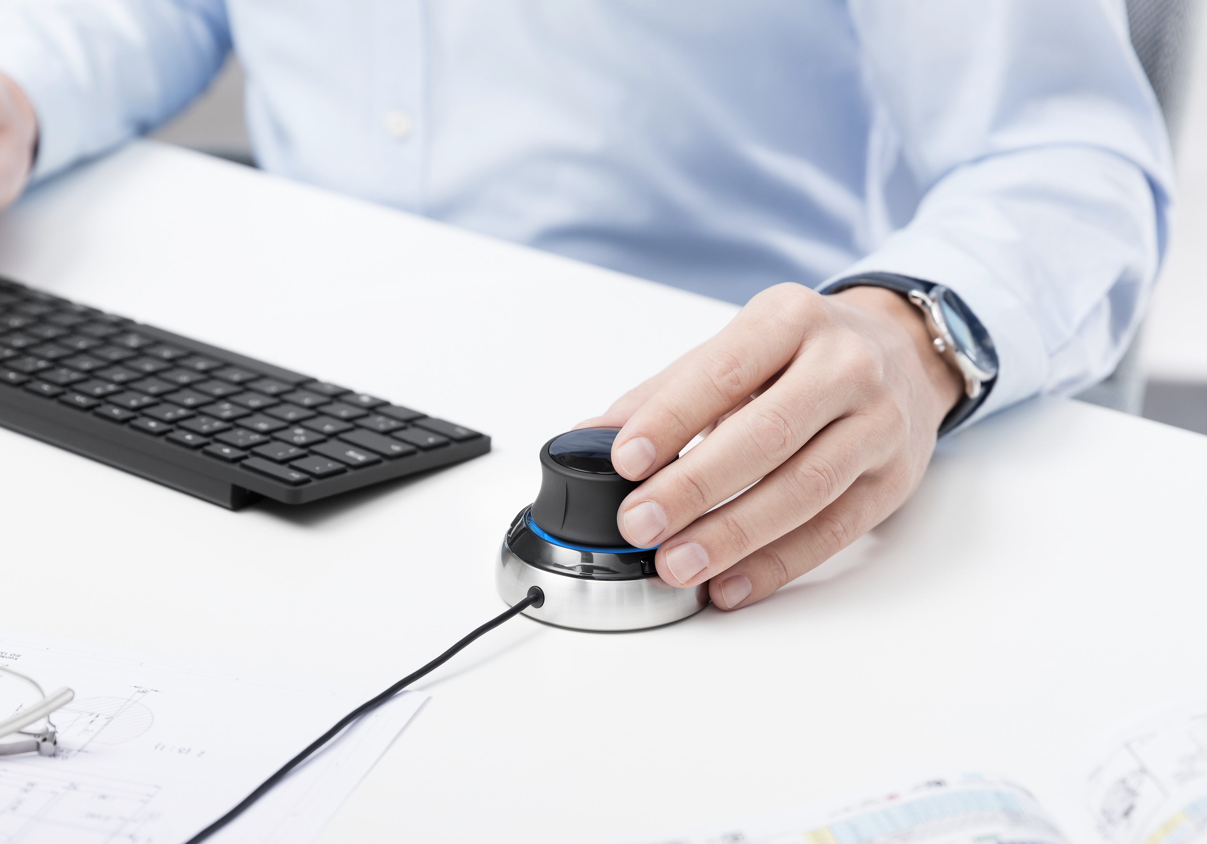 3Dconnexion SpaceMouse® Compact Wired Mouse For CAD Professionals