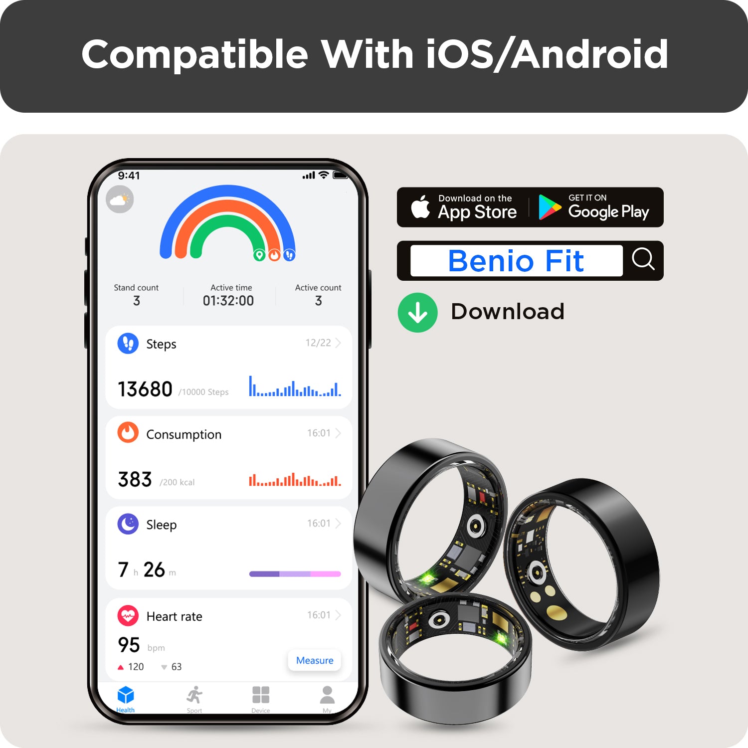 Benio Gen 2 Smart Ring