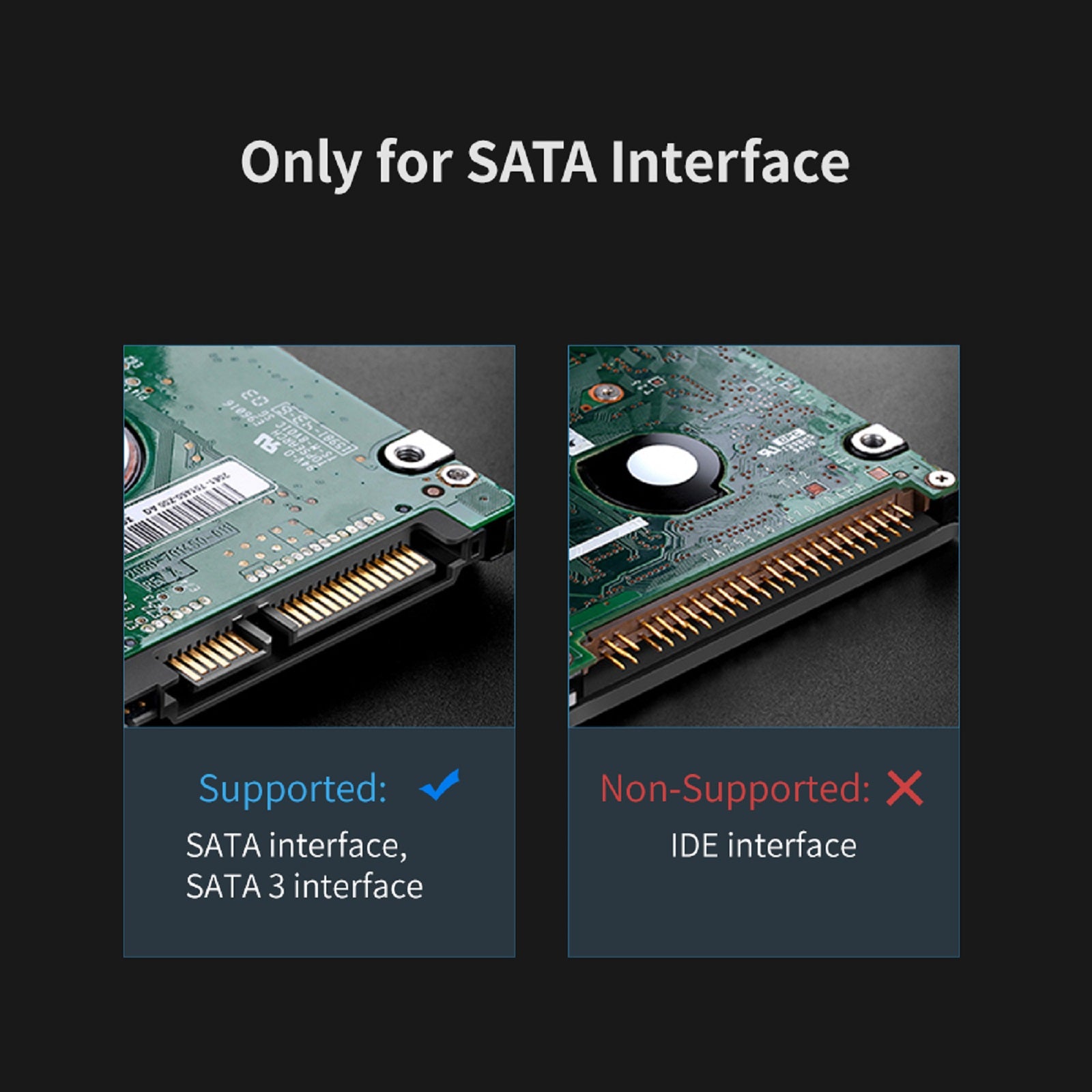 SSK SHE090 2.5 Inch SATA HDD SSD Case