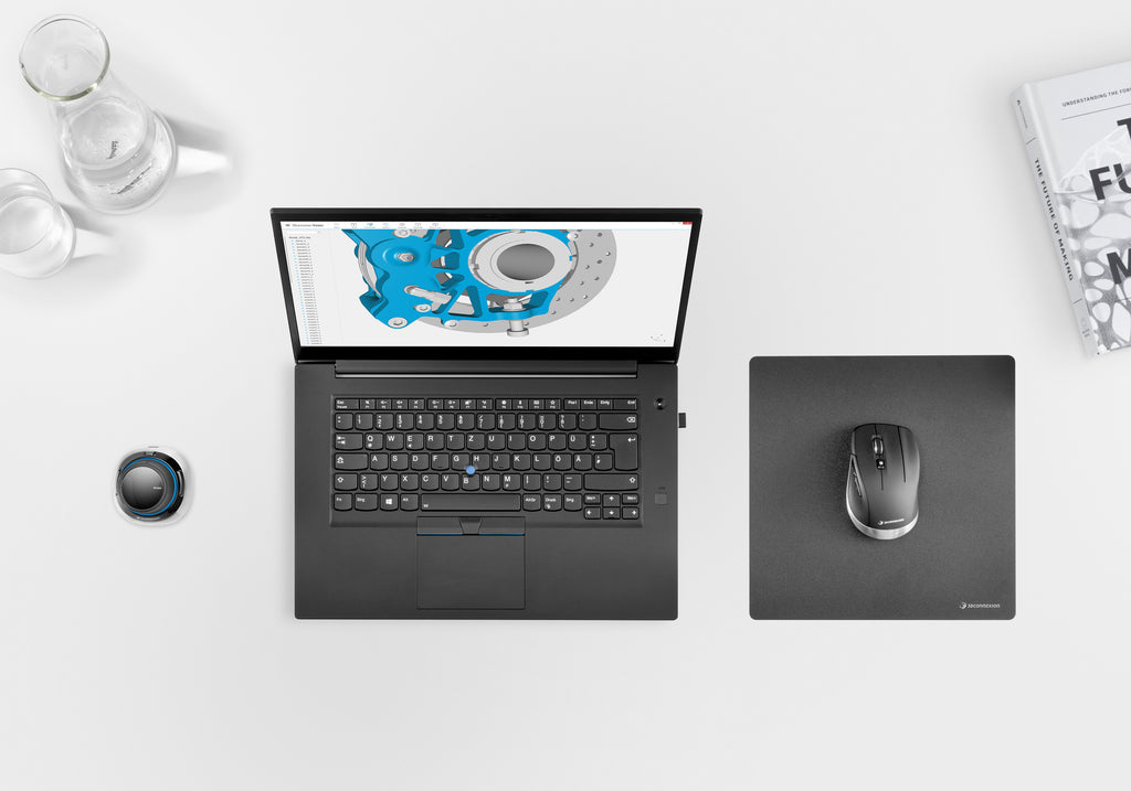 3Dconnexion CadMouse Compact Wireless Mouse For Mobile CAD Professionals