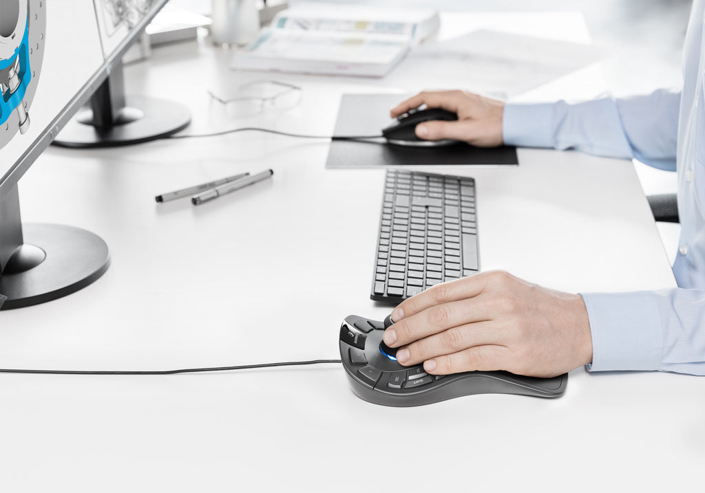 3Dconnexion SpaceMouse® Pro Wired Mouse For 3D Designs Professionals