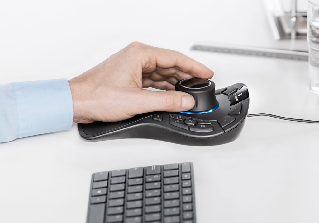 3Dconnexion SpaceMouse® Pro Wired Mouse For 3D Designs Professionals